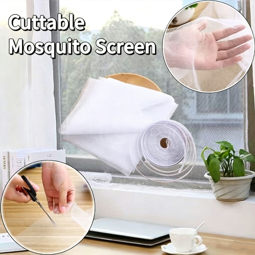 Self Adhesive Mosquito Net Window Screen Mesh 1