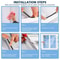 Self Adhesive Mosquito Net Window Screen Mesh 5