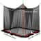 Floor To Ceiling Mosquito Net For Bed With Double Opening 2