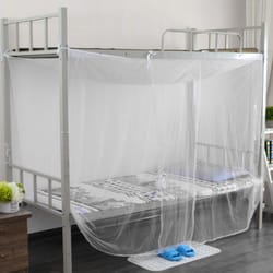 white mosquito net bed canopy for full queen king beds