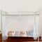 White Mosquito Net Bed Canopy For Full Queen King Beds 1