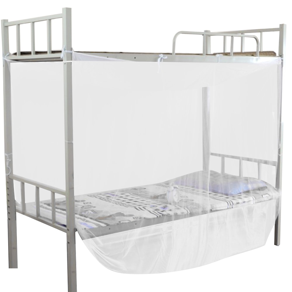 White Mosquito Net Bed Canopy For Full Queen King Beds 2