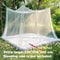 Extra Large Outdoor Mosquito Net Garden Canopy For Patio Umbrellas And Camping 3