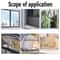 Premium Self Adhesive Screen Repair Tape Durable window screen repair Mesh