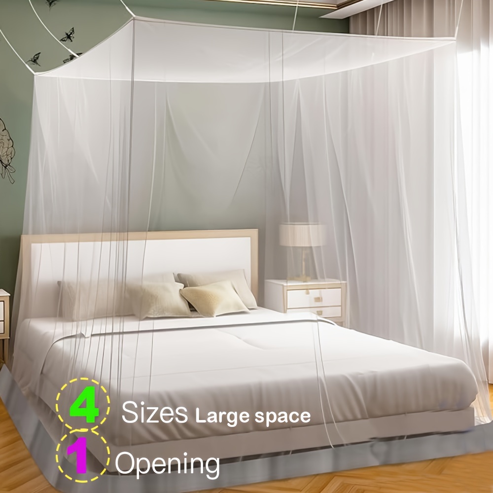 Large White Outdoor Mosquito Net for Camping Bed Hammock and Tent
