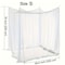 Large White Outdoor Mosquito Net for Camping Bed Hammock and Tent