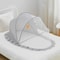 Foldable Baby Mosquito Net Crib Cover For Breathable Full Face Protection 7