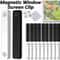 Magnetic Window Screen Clips No Drill Mosquito Net Fasteners