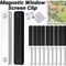Magnetic Window Screen Clips No Drill Mosquito Net Fasteners