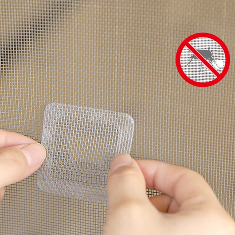 Adhesive Window Screen Repair Patch For Mosquito Net And Screen Door Repair 0