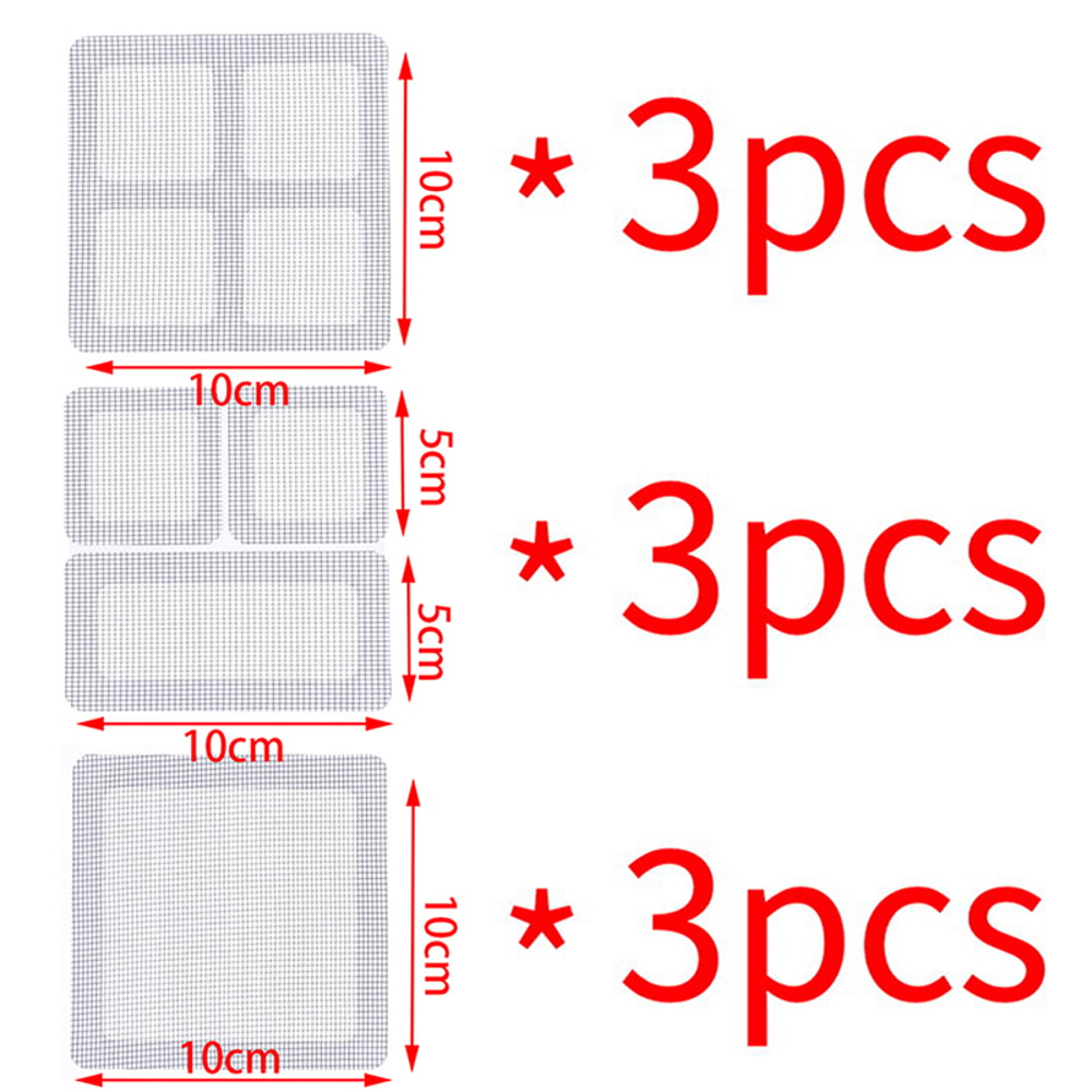 Adhesive Window Screen Repair Patch For Mosquito Net And Screen Door Repair 6