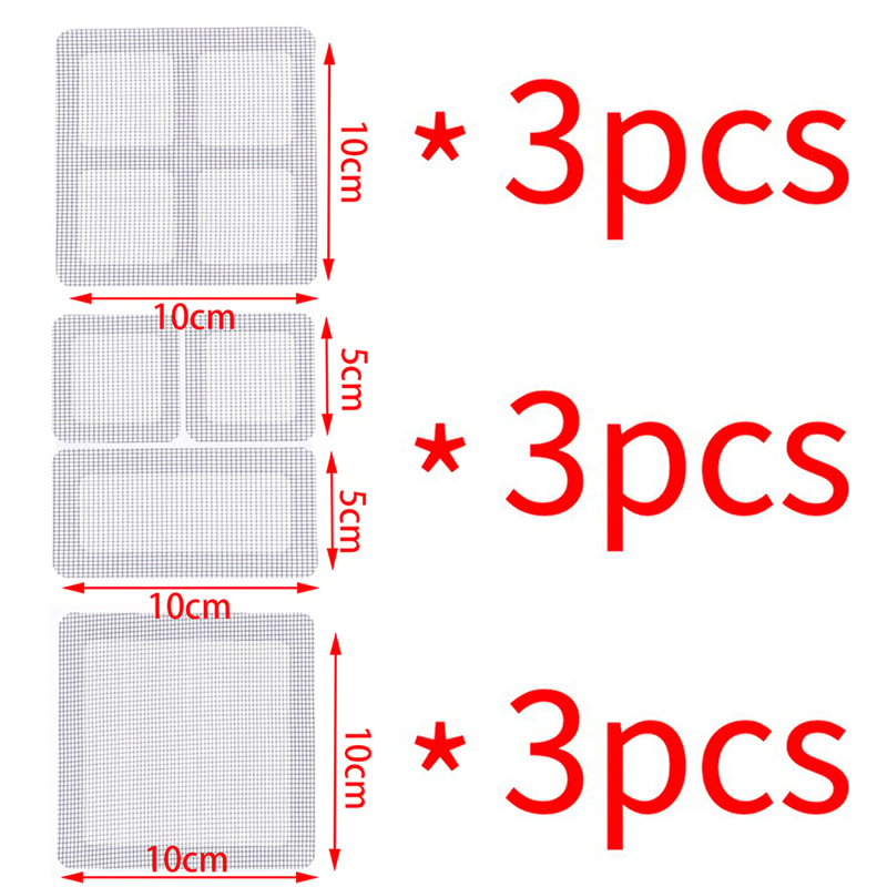 Adhesive Window Screen Repair Patch For Mosquito Net And Screen Door Repair 6