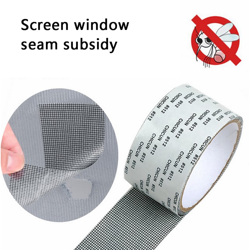 Self Adhesive Fiberglass Screen Repair Tape For Windows Doors And Mosquito Net Patches 1