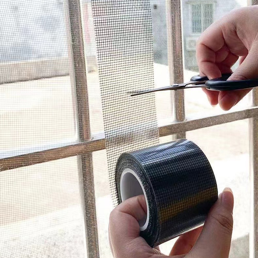 Self Adhesive Window Screen Repair Tape For Doors And Mosquito Net Holes 2