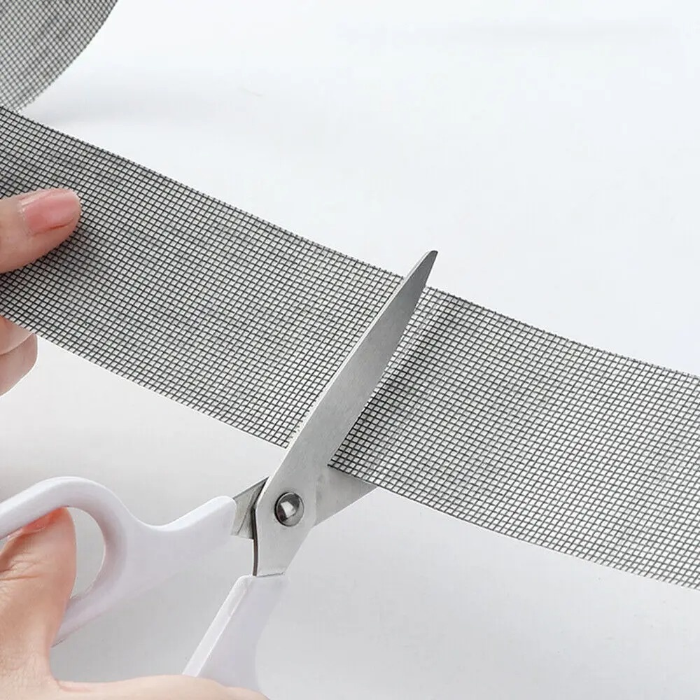 Window Screen Repair Tape Self Adhesive Mesh Patch For Mosquito Net 4