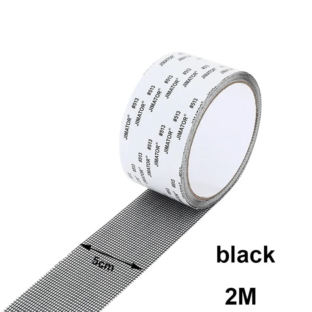 Waterproof Window Screen Repair Tape Self Adhesive Mosquito Net Mesh Patch 6