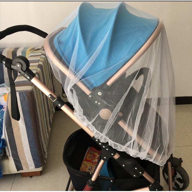 Universal Baby Stroller Mosquito Net Breathable Insect Shield Cover 4