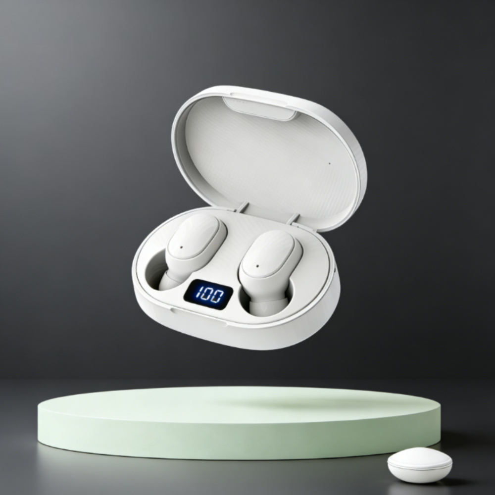 Premium Wireless Bluetooth Earbuds With Noise Cancelling Mic 0