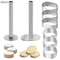 Premium Stainless Steel Pastry Ring Mold With Pusher Professional Cake Decorating Tools 2
