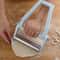 Foldable Stainless Steel Dough Roller Pizza Docker for Pastry and Baking