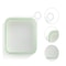 Portable Silicone Sandwich Box With Handle Bento Lunch Container