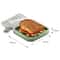 Portable Silicone Sandwich Box With Handle Bento Lunch Container