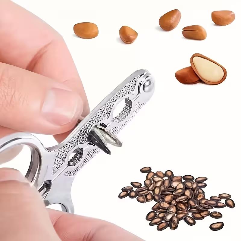 Easy Nut Shelling Pliers for Sunflower Seeds Pine Nuts and Hazelnuts