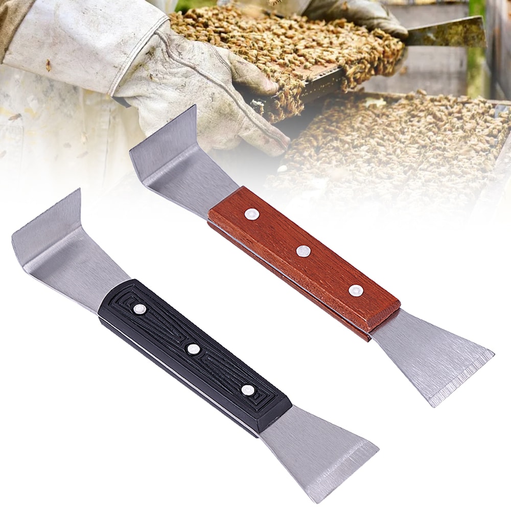 Stainless Steel Beekeeping Scraper And Bee Frame Lifter Tool 0