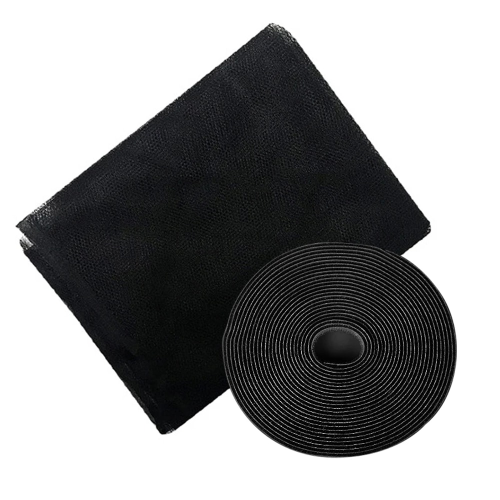 Self Adhesive Mosquito Window Net Mesh DIY Bug Screen For Fresh Air Protection 7