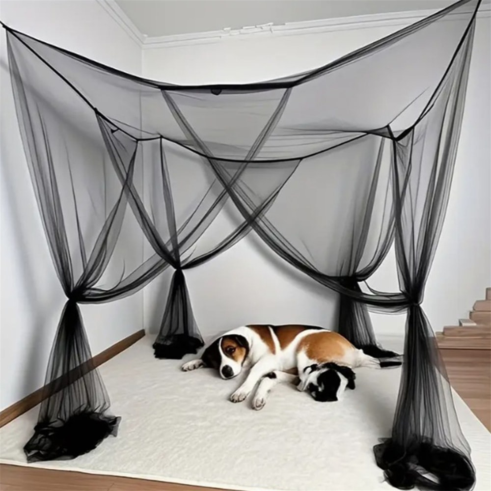 Foldable Portable Mosquito Net Fine Mesh Outdoor Bug Net For Camping And Home 2