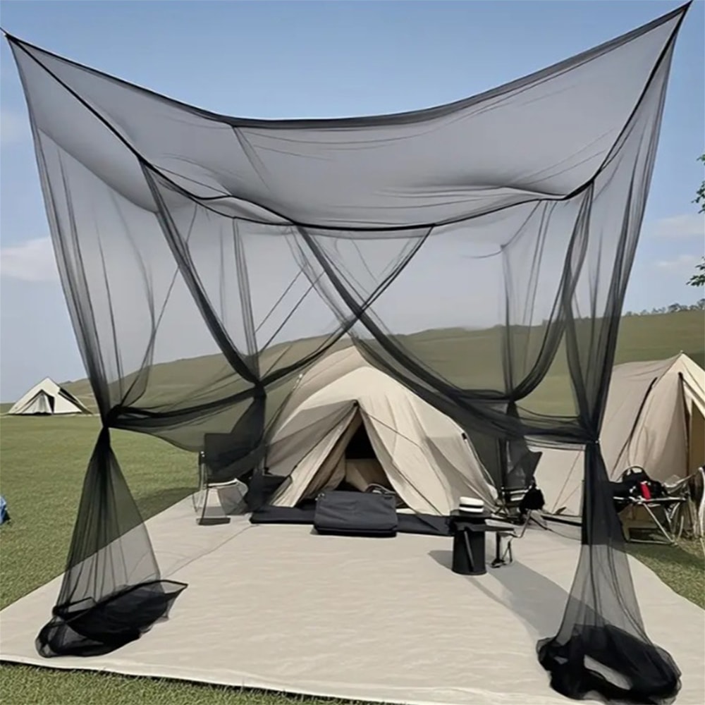 Foldable Portable Mosquito Net Fine Mesh Outdoor Bug Net For Camping And Home 1