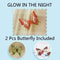Princess Mosquito Net Ceiling Bed Canopy With Luminous Butterfly Decor 3