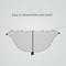 Portable Hammock Mosquito Net For Camping And Travel 3