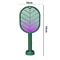 USB Rechargeable Electric Mosquito Swatter Bug Zapper Racket