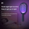 USB Rechargeable Electric Mosquito Swatter Bug Zapper Racket