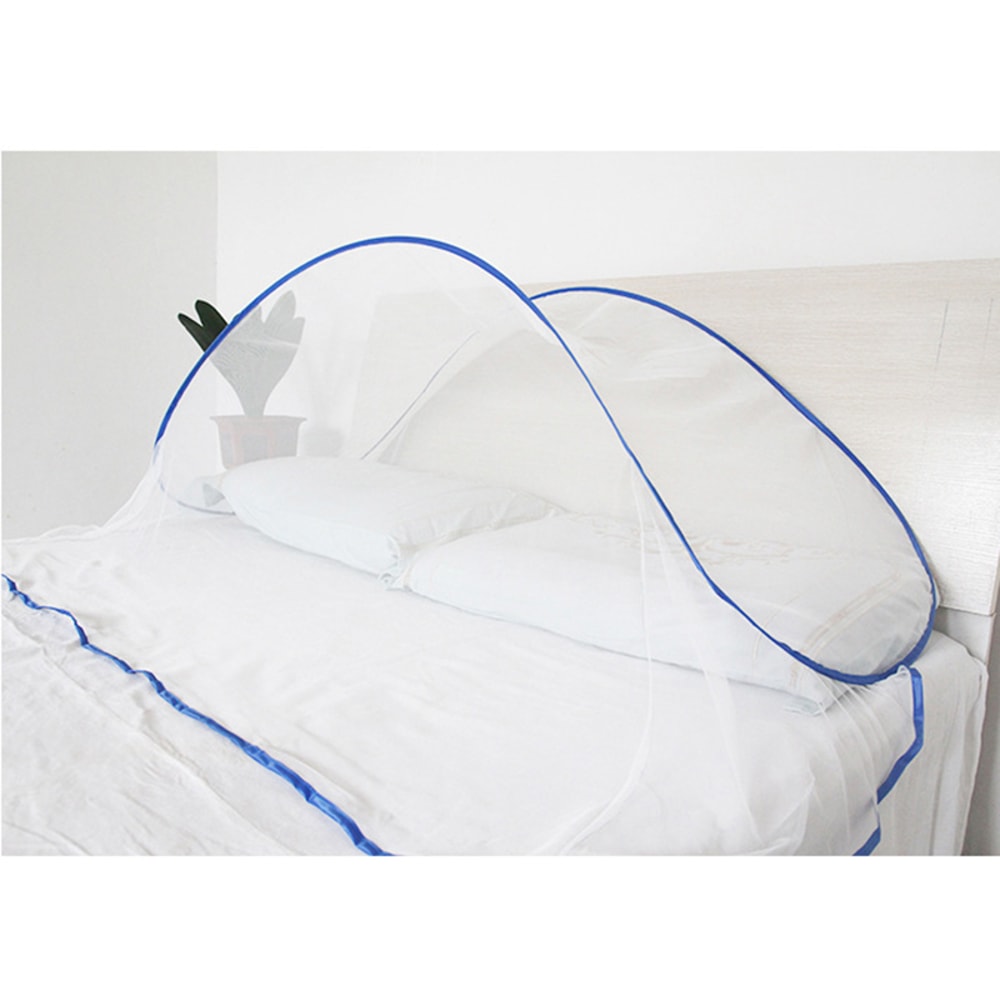 Foldable Travel Mosquito Net for Bed No Installation Summer Sleep Protection