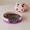 Cute Pig Mosquito Coil Holder Tray and Incense Burner for Home Patio Decor