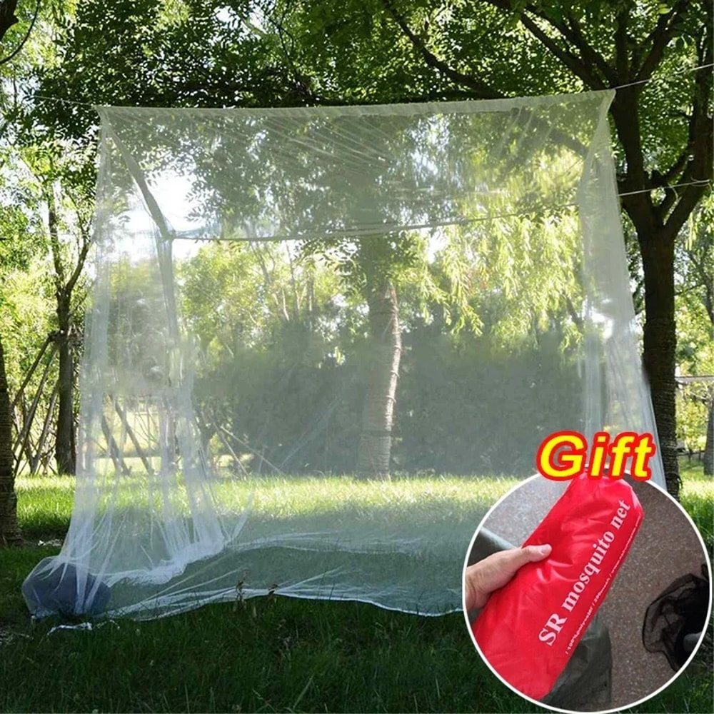 Large Camping Mosquito Net Hammock Bug Net Canopy for Outdoor Travel