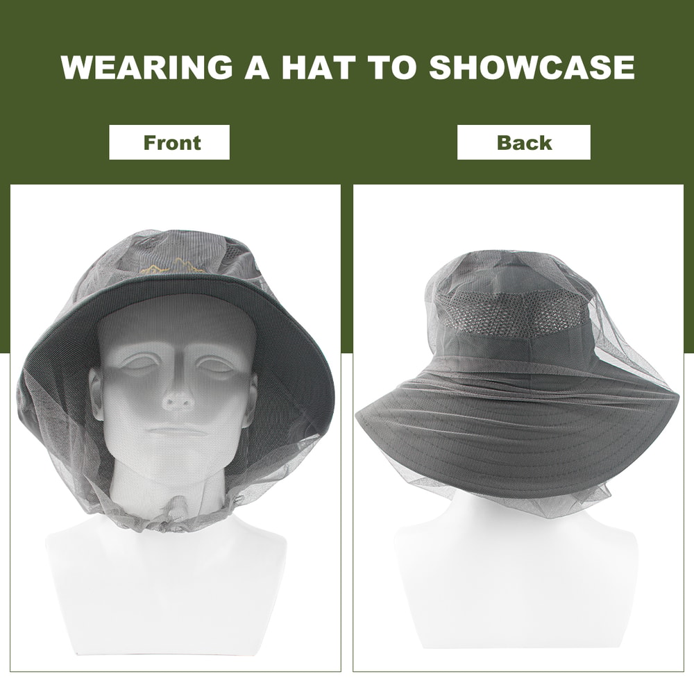 Mosquito Net Hat For Fishing And Outdoor Insect Protection 3