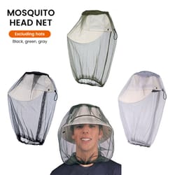 breathable mosquito head net hat for beekeeping, fishing and outdoor travel