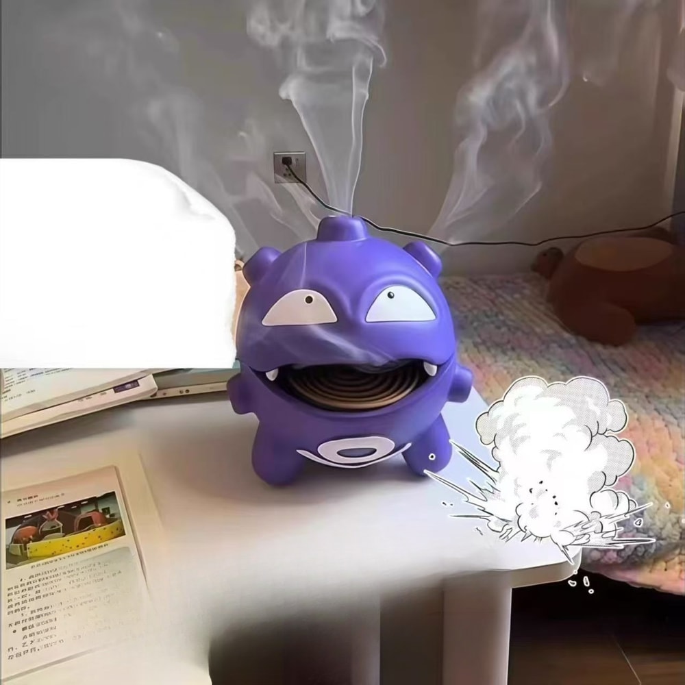 Cartoon mosquito coil holder and Desktop Storage Box