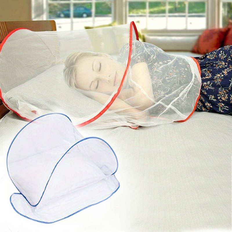 Portable Folding Mosquito Net Cover for Head Face and Bed