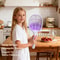Rechargeable Bug Zapper Racket with Mosquito Trap Base