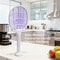 Rechargeable Bug Zapper Racket with Mosquito Trap Base