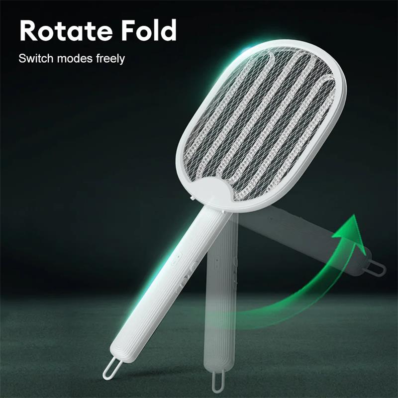 Portable USB Rechargeable Mosquito Swatter & Foldable Electric Bug Zapper