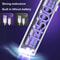 USB Rechargeable Handheld Electric Fly Swatter & Mosquito Killer Lamp Bug Zapper Racket