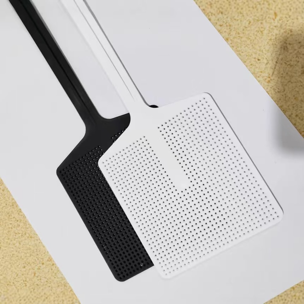 Heavy Duty Fly Swatter Long Handle Plastic Bug Killer