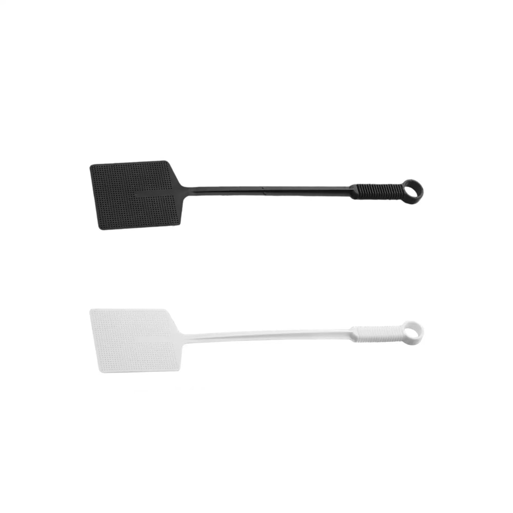 Heavy Duty Fly Swatter Long Handle Plastic Bug Killer