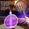 Foldable Rechargeable Electric Mosquito Swatter Mosquito Killer Lamp 2