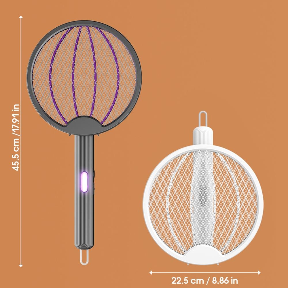 Foldable Rechargeable Electric Mosquito Swatter Mosquito Killer Lamp 5